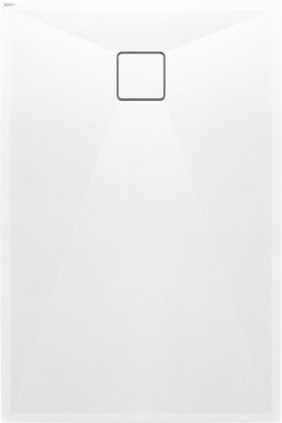 Deante Correo cădiță de duș dreptunghiulară 100x70 cm alb KQR_A75B