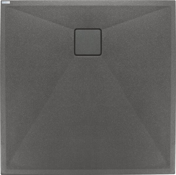 Deante Correo cădiță de duș pătrată 80x80 cm antracit KQR_T42B