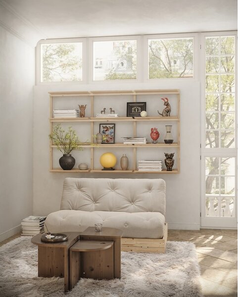 Canapea verde extensibilă 145 cm Flip – Karup Design
