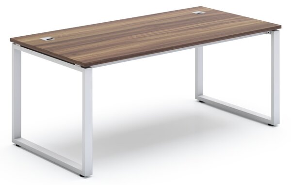 Masă SimpleOffice 180 x 90 cm, nuc / alb