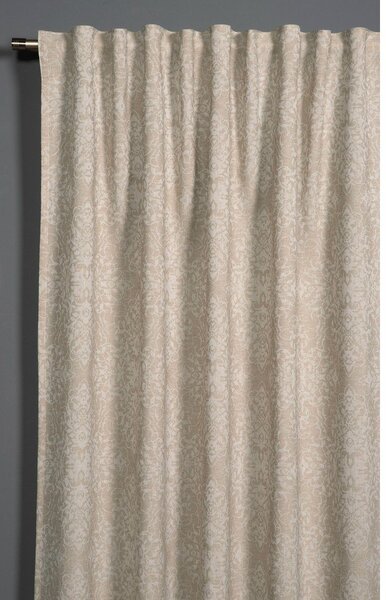 Draperie bej blackout, termoizolantă din jacquard 140x245 cm Ornament – Sehlbach