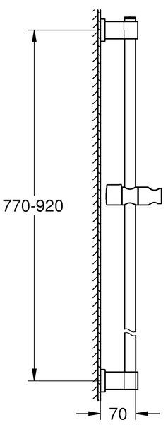 Grohe Vitalio Universal bară de duș |90 cm 26961001