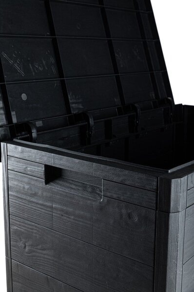 Cutie de depozitare pentru grădină gri antracit Woodys – Toomax