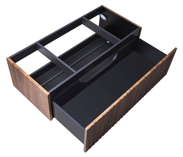 Ksuro 02 dulap 100x46.6x30 cm sub chiuveta pe perete nucă 50004060
