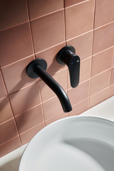 KFA Armatura Otava baterie lavoar ascuns negru 5559-810-81