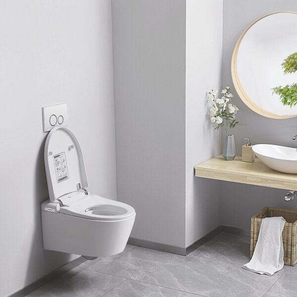 Major&Maker Superior toaletă cu spălare agăţat alb 7012B