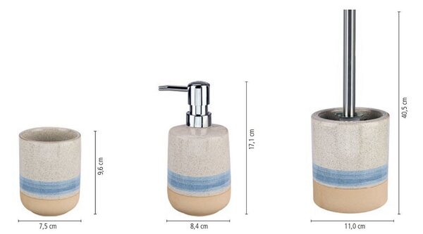 Kleine Wolke Navagio dozator săpun 250 ml ceramică-bej 8666746854