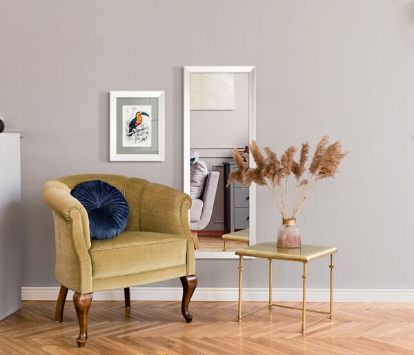 Styler Paris oglindă 47x147 cm dreptunghiular alb LU-12297