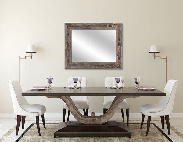Styler Jyvaskyla oglindă 60x86 cm dreptunghiular lemn LU-01217