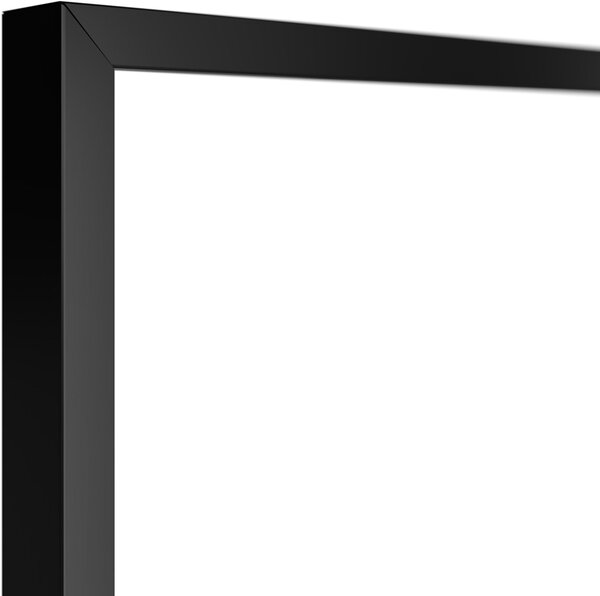 Styler Floryda oglindă 32x122 cm dreptunghiular negru LU-12361