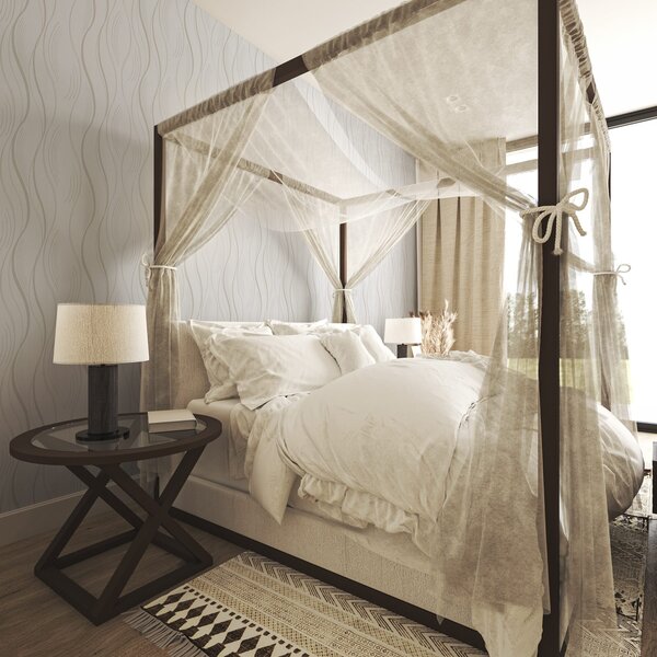 Tapet Linii ondulate cu lovituri suplimentare în stil modern, Tapet abstract, a00482 : Uwalls.ro