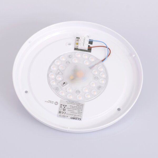 Globo 41764-12 - Plafonieră LED BRUNO 12W 230V 307 mm 3000/4500/6000K