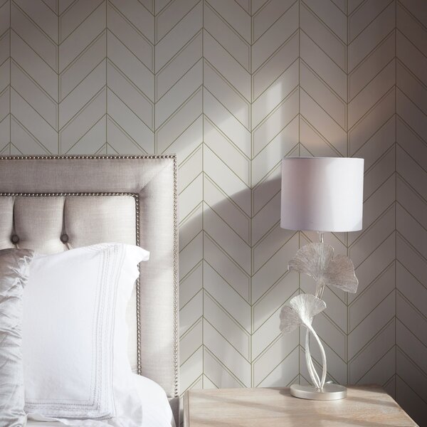 Tapet Model geometric în tonuri deschise cu linii, Tapet abstract, a00491 : Uwalls.ro
