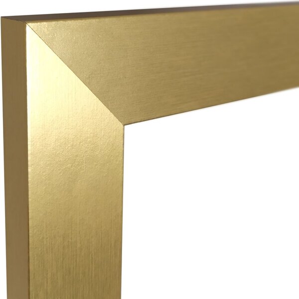 Styler Florence oglindă 46x146 cm dreptunghiular auriu LU-12271