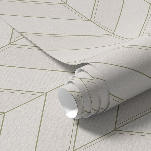Tapet Model geometric în tonuri deschise cu linii, Tapet abstract, a00491 : Uwalls.ro