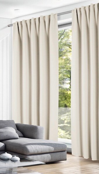 Draperie crem termoizolantă, dimout (semi-opacă) 135x245 cm – Sehlbach