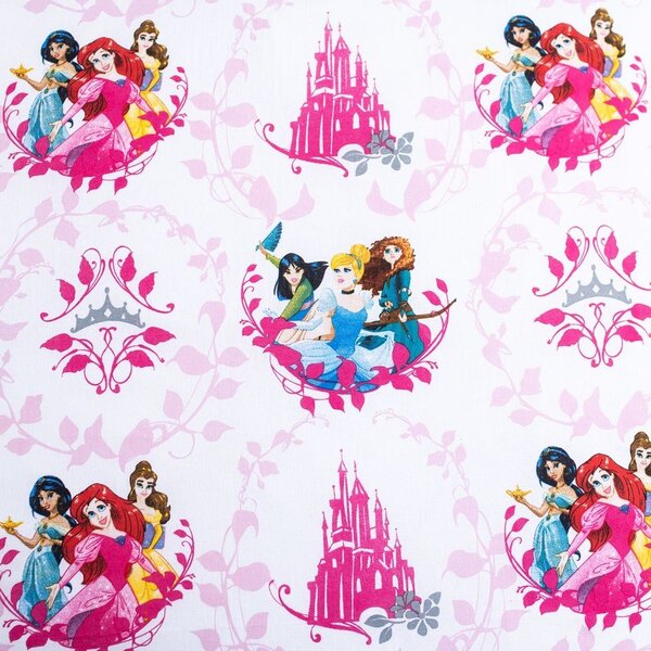 Lenjerie de pat pentru copii din bumbac pentru pat de o persoană 140x200 cm Princezny "Heart" – Jerry Fabrics