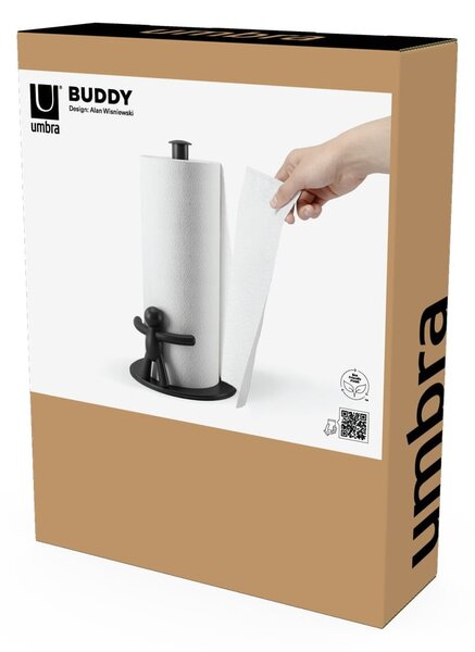 Suport de prosoape de bucătărie din oțel ø 19 cm Buddy – Umbra