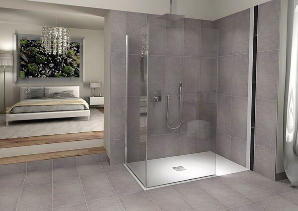 Polysan Flexia cădiță de duș dreptunghiulară 150x80 cm alb 72901MAT