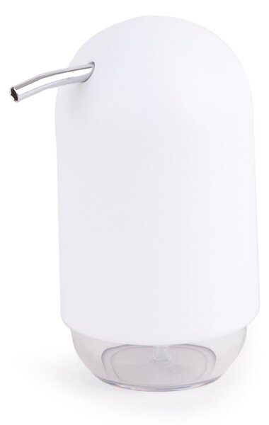 Dozator de săpun lichid alb din plastic 230 ml Touch – Umbra