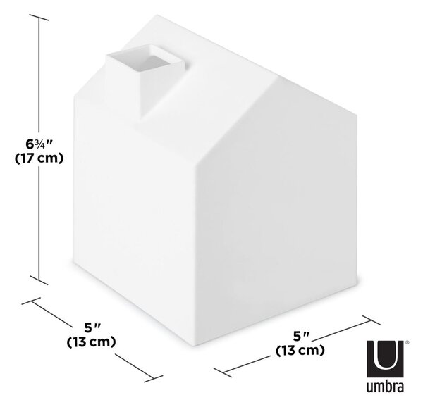 Cutie pentru șervețele din plastic Casa – Umbra