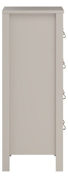 Comodă grej 82x99x38 cm Madrid – Tvilum