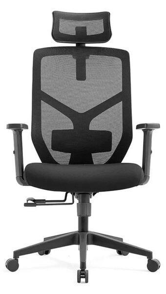 LINA-H Scaun ergonomic, sezut translatie, spatar Mesh, Negru