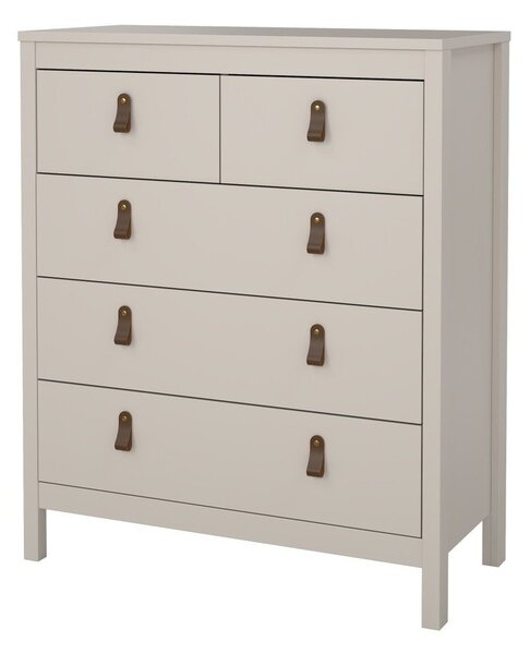 Comodă grej 82x99x38 cm Madrid – Tvilum