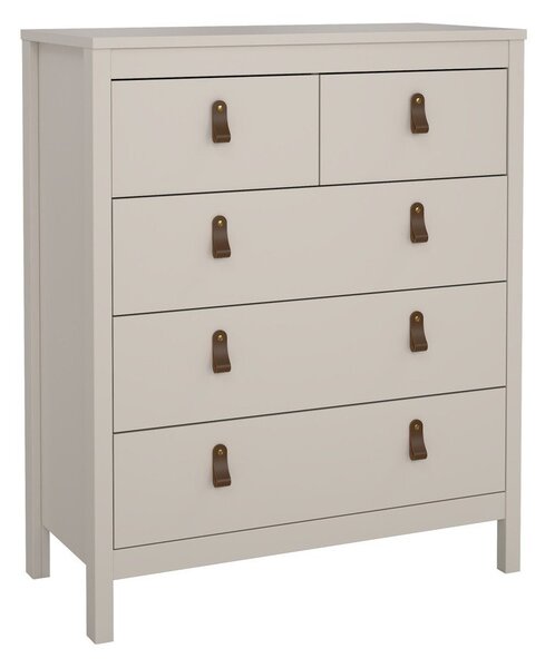 Comodă grej 82x99x38 cm Madrid – Tvilum