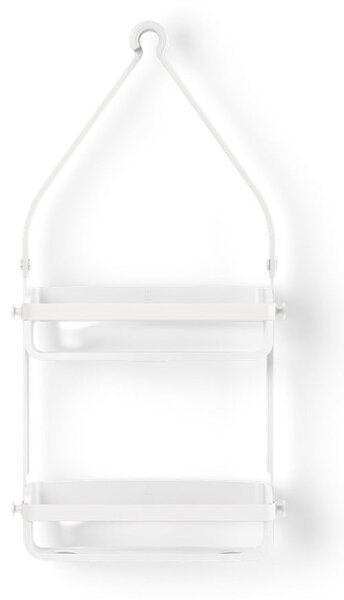 Raft pentru baie alb suspendat din plastic Flex – Umbra