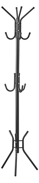 Cuier pentru haine, metal, Negru