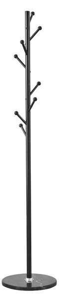 Cuier pentru haine, metal, Negru