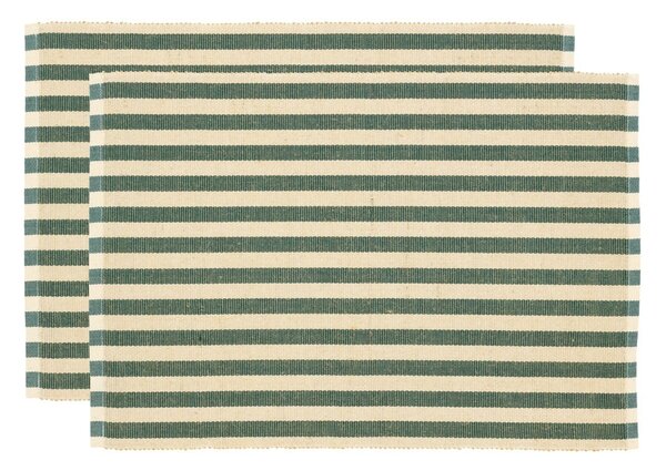 Suport pentru farfurii 2 buc. din material textil 33x48 cm Statement Stripe – Södahl