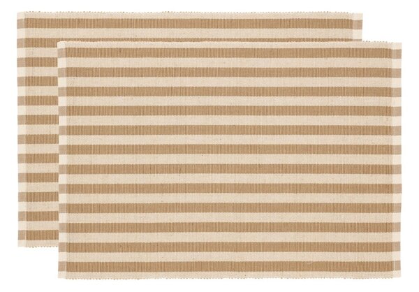 Suport pentru farfurii 2 buc. din material textil 33x48 cm Statement Stripe – Södahl