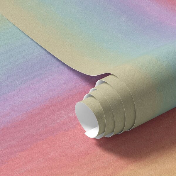 Tapet Gradient curcubeu luminos cu tranziții netede, Tapet abstract, a00512 : Uwalls.ro