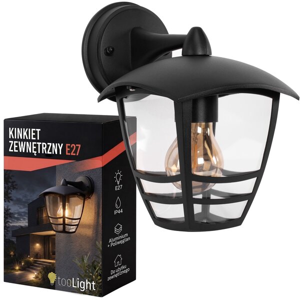 Aplică de perete pentru fațadă JNH037-1G Black