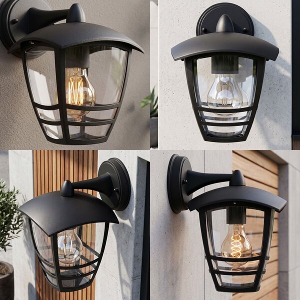 Aplică de perete pentru fațadă JNH037-1G Black
