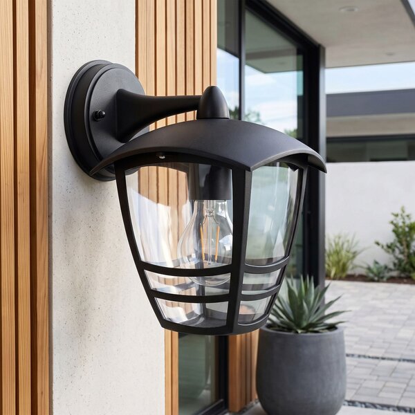 Aplică de perete pentru fațadă JNH037-1G Black