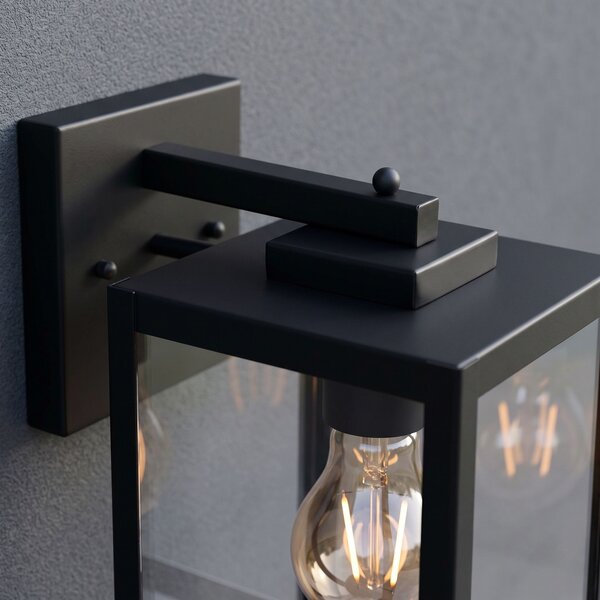 Aplică de perete pentru fațadă JNH038-1G Black
