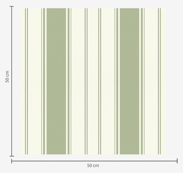 Tapet Fond crem cu dungi verticale chiar verzi, Tapet geometrie, Tapet dungi, a00560 : Uwalls.ro