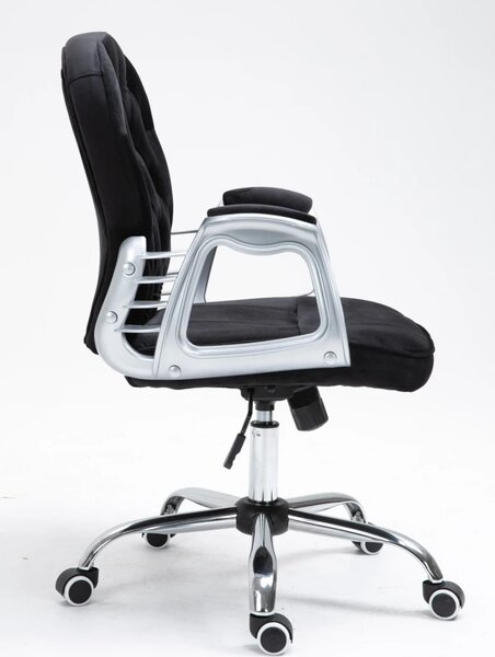 Scaun birou SIB 1304, Catifea, Negru
