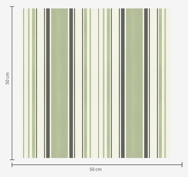Tapet Fond crem cu un amestec de dungi verzi și negre, Tapet geometrie, Tapet dungi, a00563 : Uwalls.ro