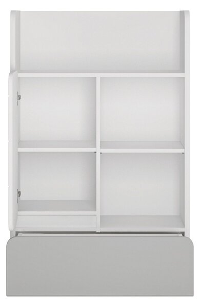 Comoda ALBI, alb, PAL laminat, 76x42x117 cm