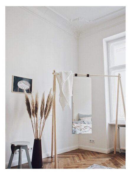 Suport pentru haine în culoare naturală Hongi – Karup Design