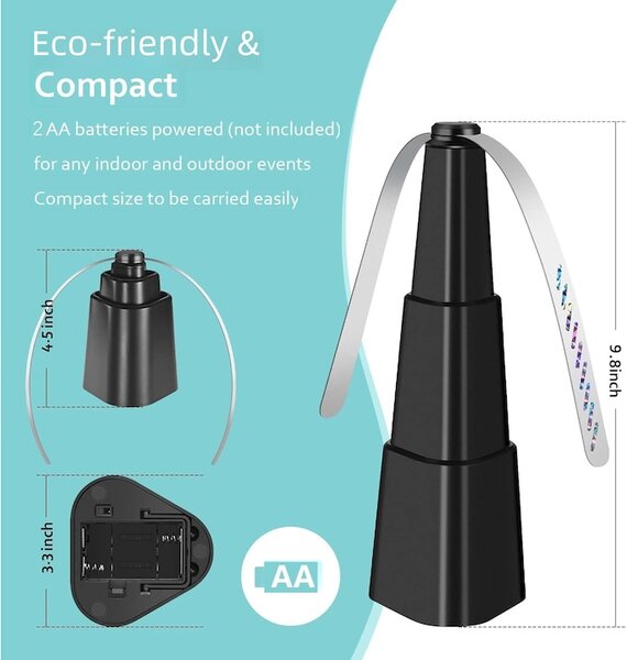 Set 2 x ventilator antiinsecte pentru masa
