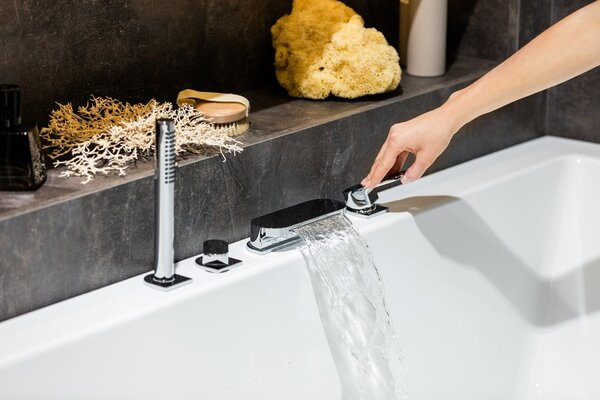 Ravak Chrome baterie cadă-duș cadă crom X070073