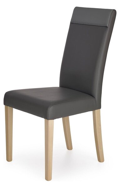 Scaun bucatarie tapitat cu piele ecologica Norbert, 47X55X99 CM
