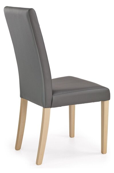 Scaun bucatarie tapitat cu piele ecologica Norbert, 47X55X99 CM