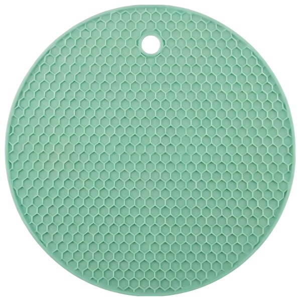 Set 4 suporturi rotunde din silicon pentru vase fierbinți, 14,3 cm