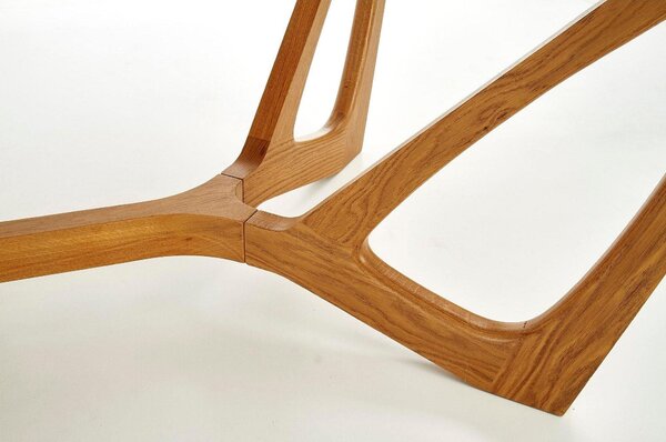 Masa extensibila WENANTY, stejar, 160/240x100x77 cm